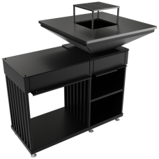 KRATKI Ohniště s grilem QUADRUM Horizontal